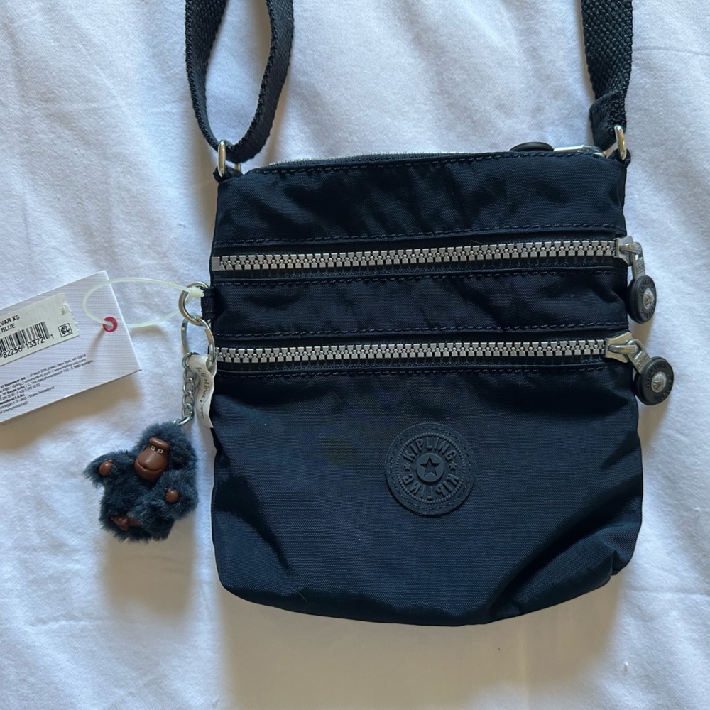 Black Kipling Alvar XS Crossbody Bag